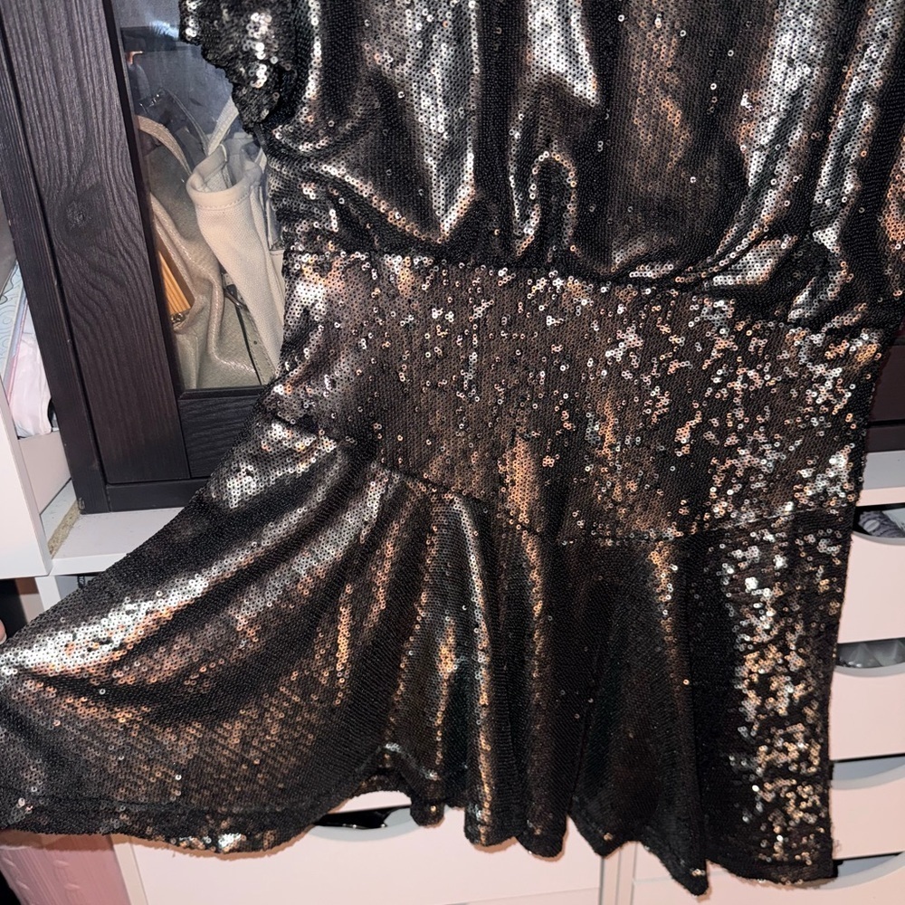 FREE PEOPLE Manuka Sequin Mini Dress - Picture 6 of 11
